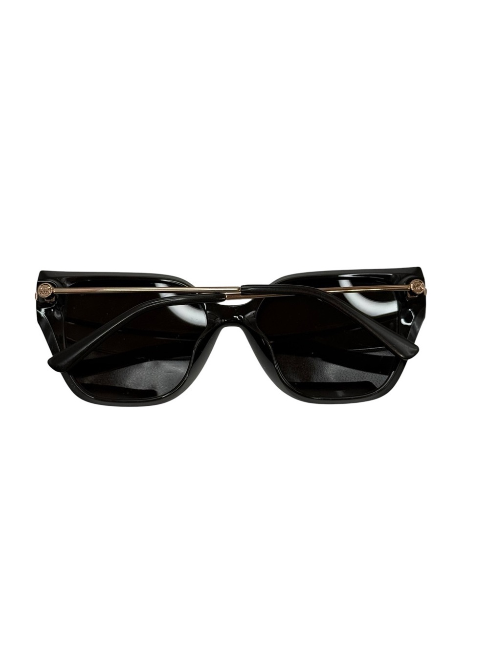 Michael Kors St. Barths MK2231U oversized sunglasses black frame gold-tone - Picture 4 of 9